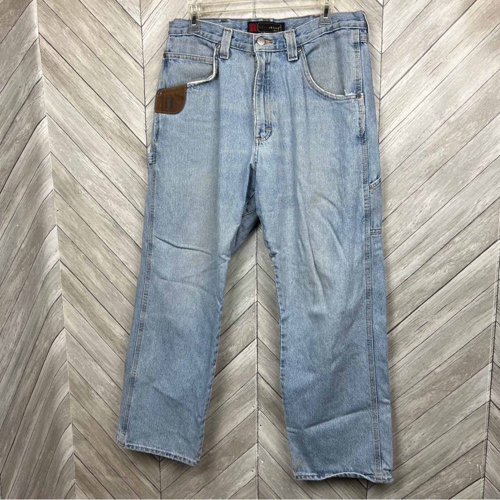 RIGGS By Wrangler Dura Shield Carpenter Jeans Sz 34x30
